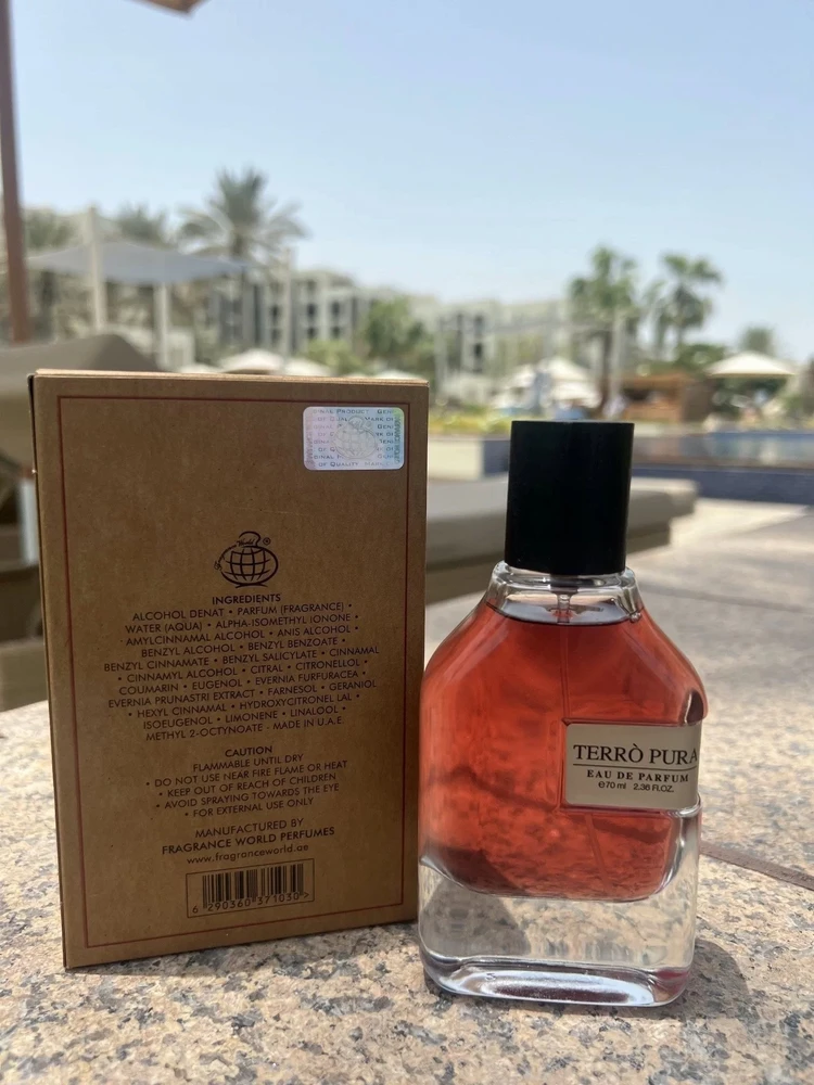 Fragrance World Terro Pura EDP parfumuotas vanduo unisex, 70 ml