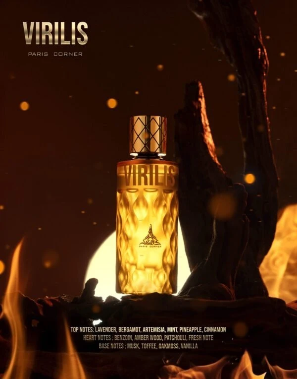 Unisex kvepalai Paris Corner Virilis EDP, 100 ml