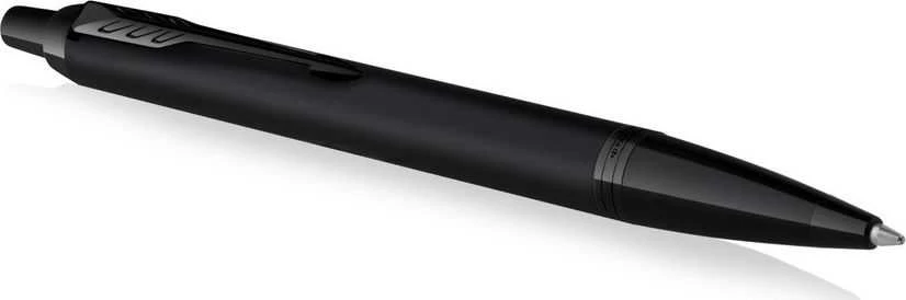 Automatinis tušinukas Parker IM Achromatic Juodas BT Medium Mėlyna