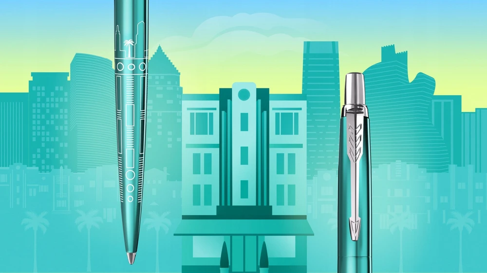 Parker Jotter Global Icons tušinukas - Miami 2221602