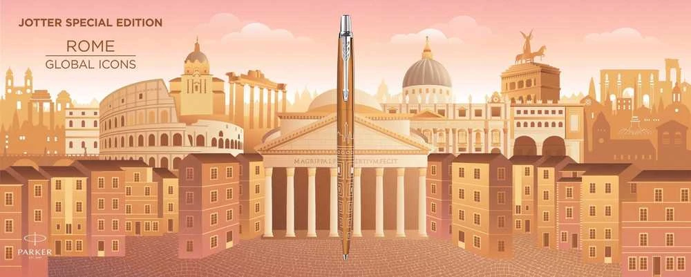 Tušinukas Parker, Jotter Global Icons – Rome