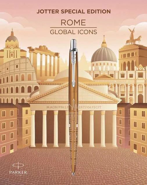 Tušinukas Parker, Jotter Global Icons – Rome
