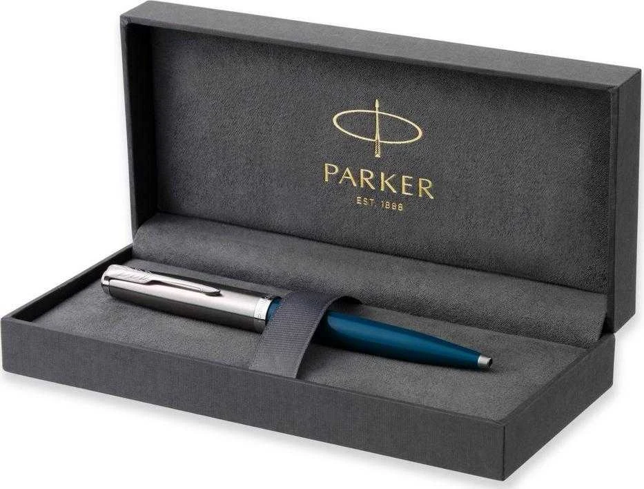 Pasukamas tušinukas Parker Parker 51 Core Teal Mėlyna CT Medium Juodas
