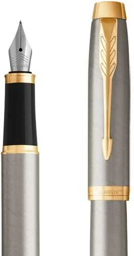 Plunksnakotis Parker IM Brushed Metal GT Fine