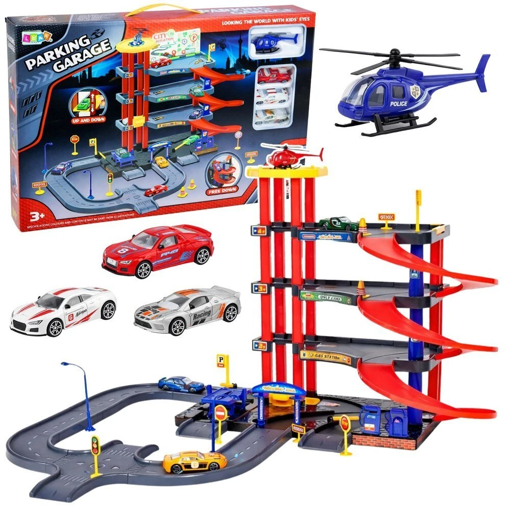 Lean Toys Stovėjimo aikštelė 4 aukštai