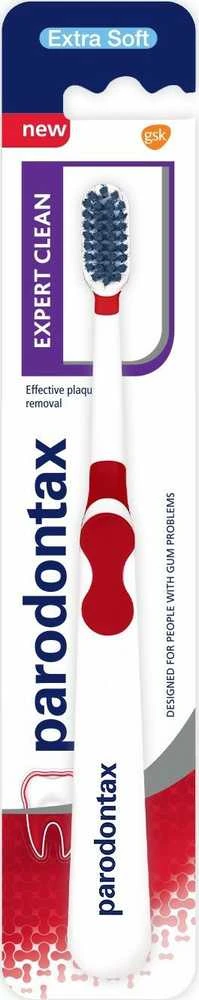 Parodontax Expert Clean Dantų šepetėlis Extra Soft dantų šepetėlis