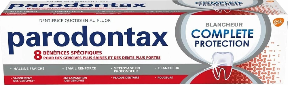 Parodontax Complete Protection Whitening dantų pasta 75ml