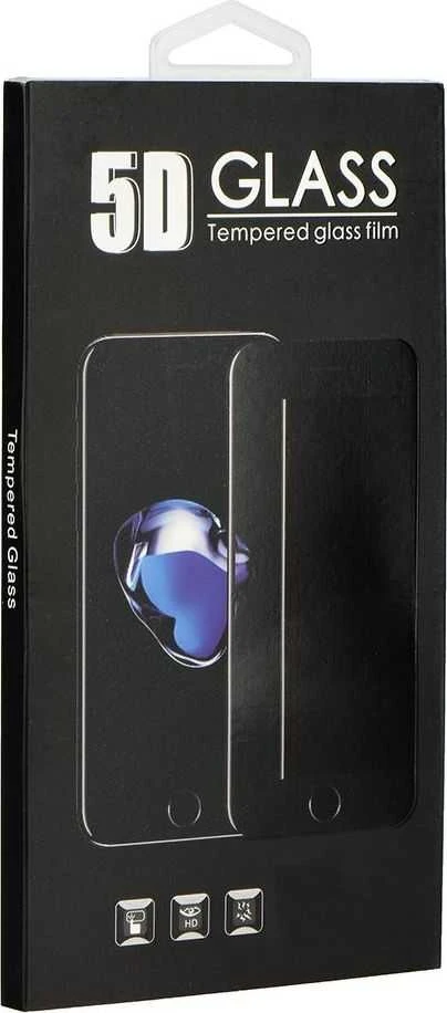 OEM 5D visiškai klijuojamas grūdintas stiklas - iPhone X / XS / 11 Pro (privatumo apsauga) juodas