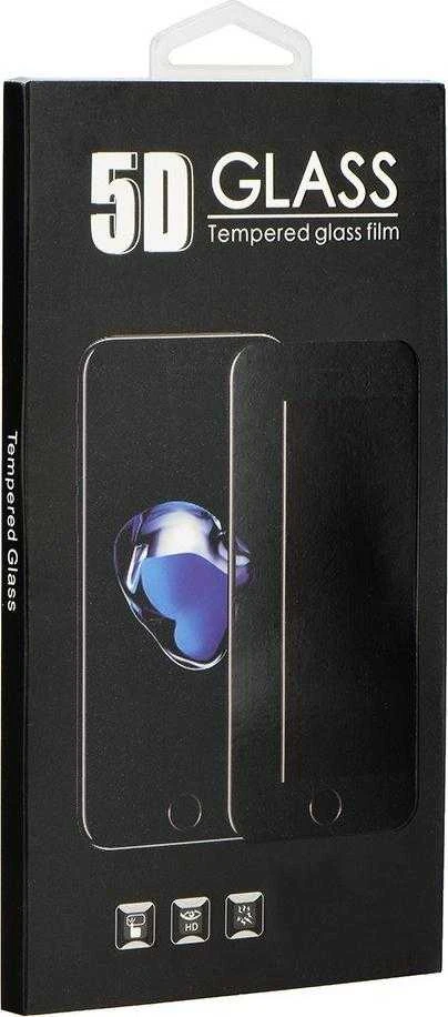 OEM 5D visiškai klijuojamas grūdintas stiklas - iPhone 13 Pro (privatumo) juodas
