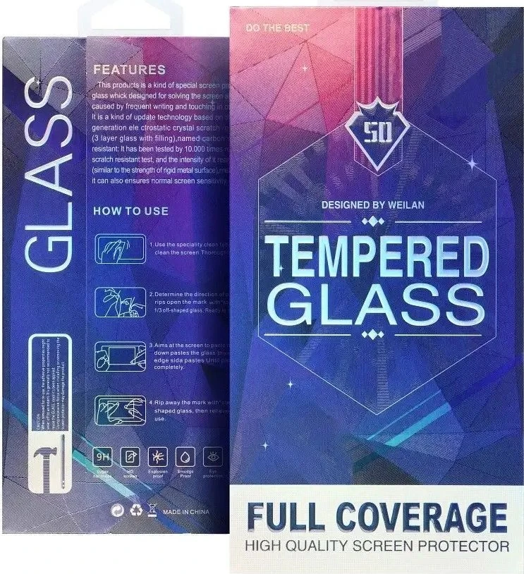 Oem 5D Full Glue Apsauginis stiklas - skirtas Xiaomi 13 Pro juodas