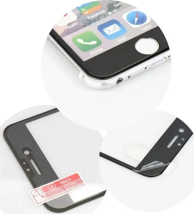 OEM 5D visiškai klijuojamas grūdintas stiklas - iPhone XR / 11 (privatumo apsauga) juodas