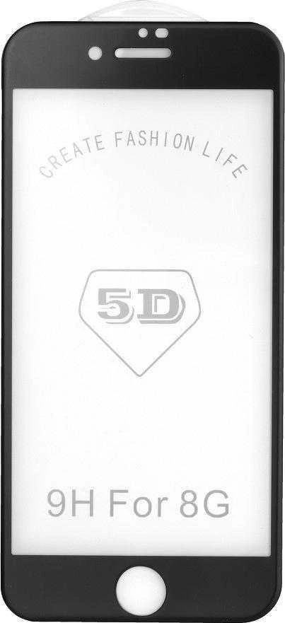 Oem 5D Full Glue Tempered Glass - for iPhone 13 / 16e / 17e (SE 4 2025) (MATTE) juodas
