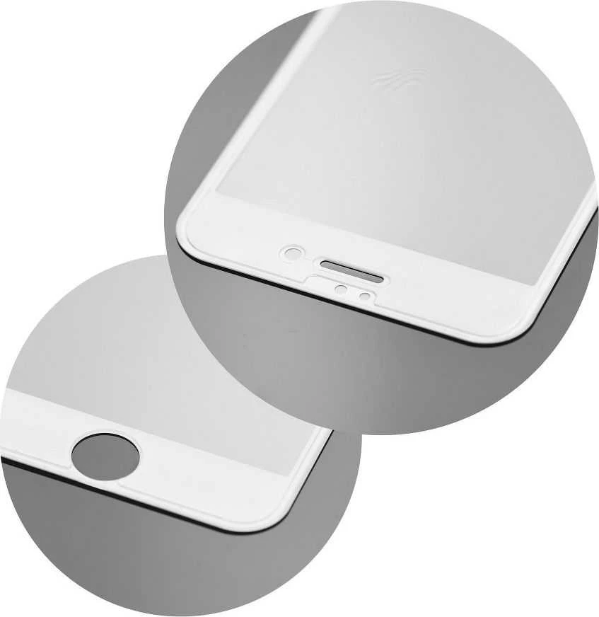 OEM 5D grūdintas stiklas iPhone 7 / 8 4,7" baltas