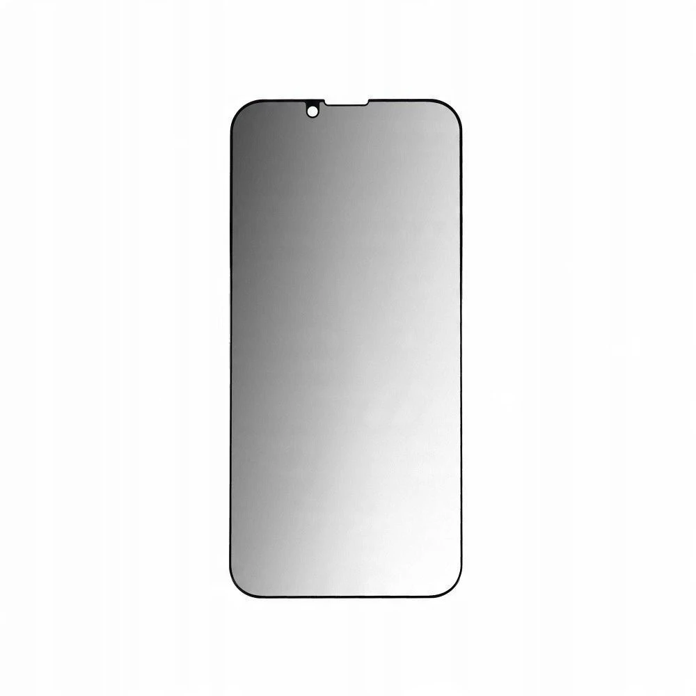OEM 5D visiškai klijuojamas grūdintas stiklas - iPhone 15 / 16 (MATINIS) juodas