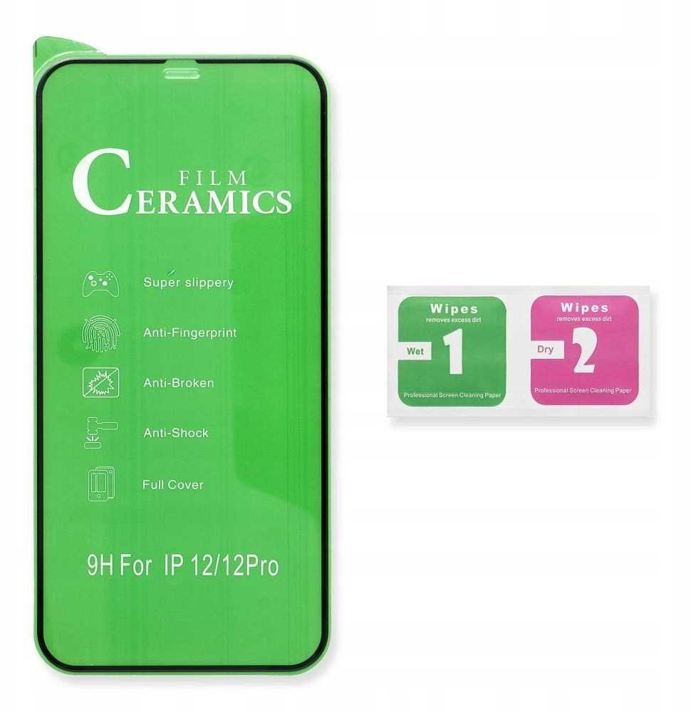 Oem 5D Full Glue Keramikinis stiklas - skirtas Samsung Galaxy A16 4G / A16 5G / M16 5G juodas