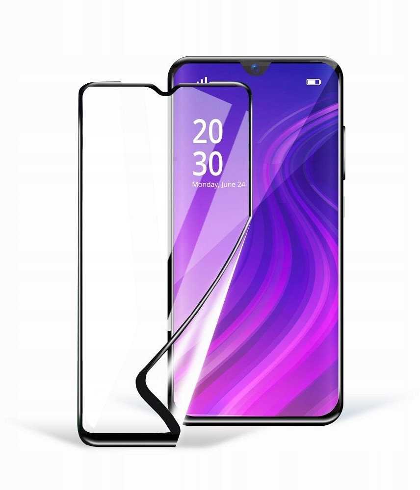 Oem 5D Full Glue Keramikinis stiklas - skirtas Samsung Galaxy A16 4G / A16 5G / M16 5G juodas