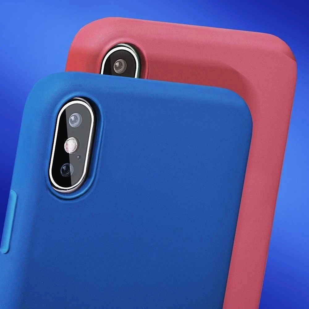 Dėklas Forcell Oem Case for iPhone 7 Silicone mėlynas