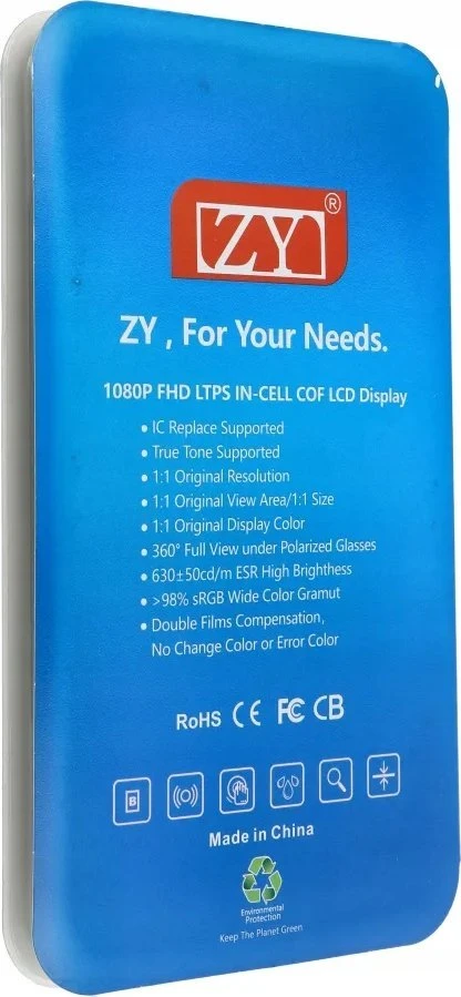 LCD ekranas iPhone 14 Plus su skaitmeniniu keitikliu, juodas (ZY-LTPS), perkeliamas IC