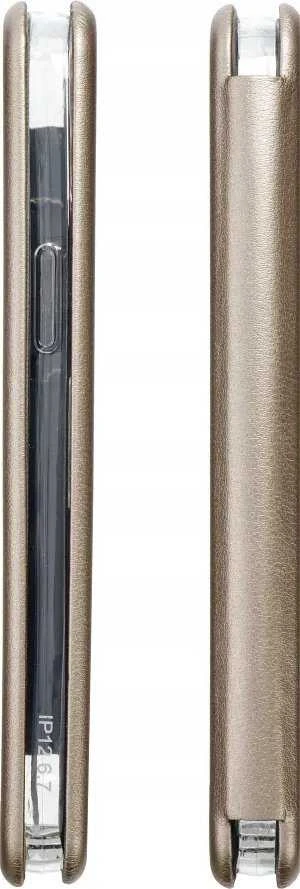 Forcell Oem ELEGANCE book dėklas skirtas Samsung Galaxy A26 aukso spalvos