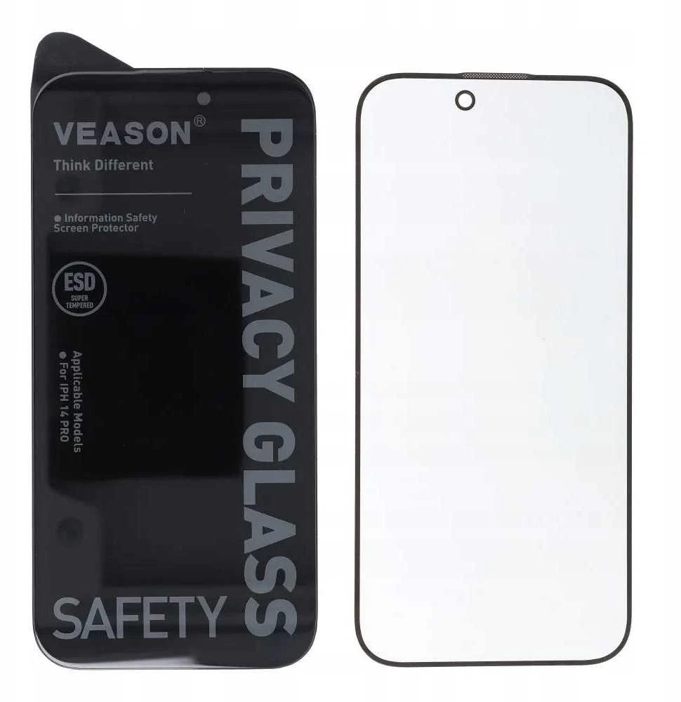 6D Pro Veason Privacy Glass - for Iphone XR / 11 juodas