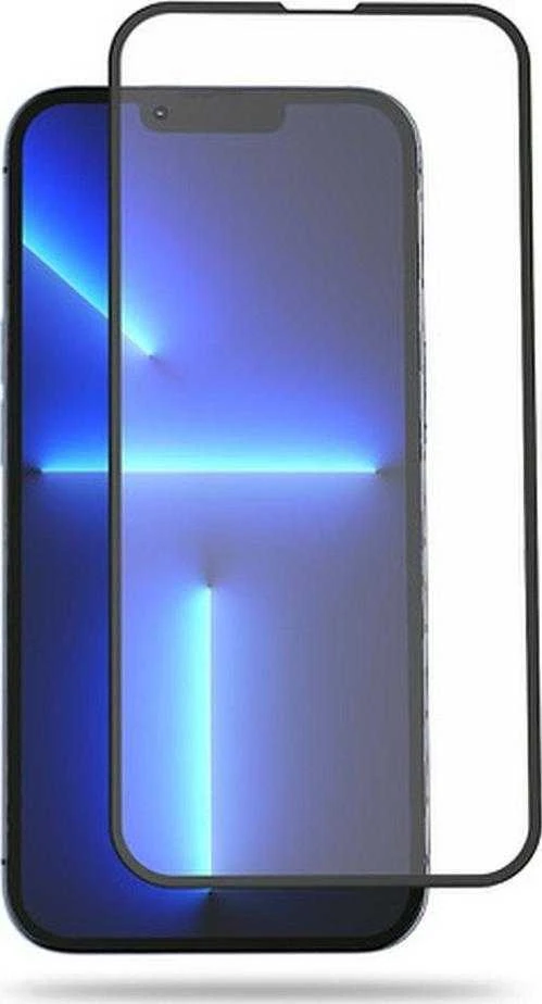 LCD apsauginis stikliukas Bestsuit Flexible Hybrid Glass 5D Samsung A536 A53 5G pritaikytas dėklui juodas