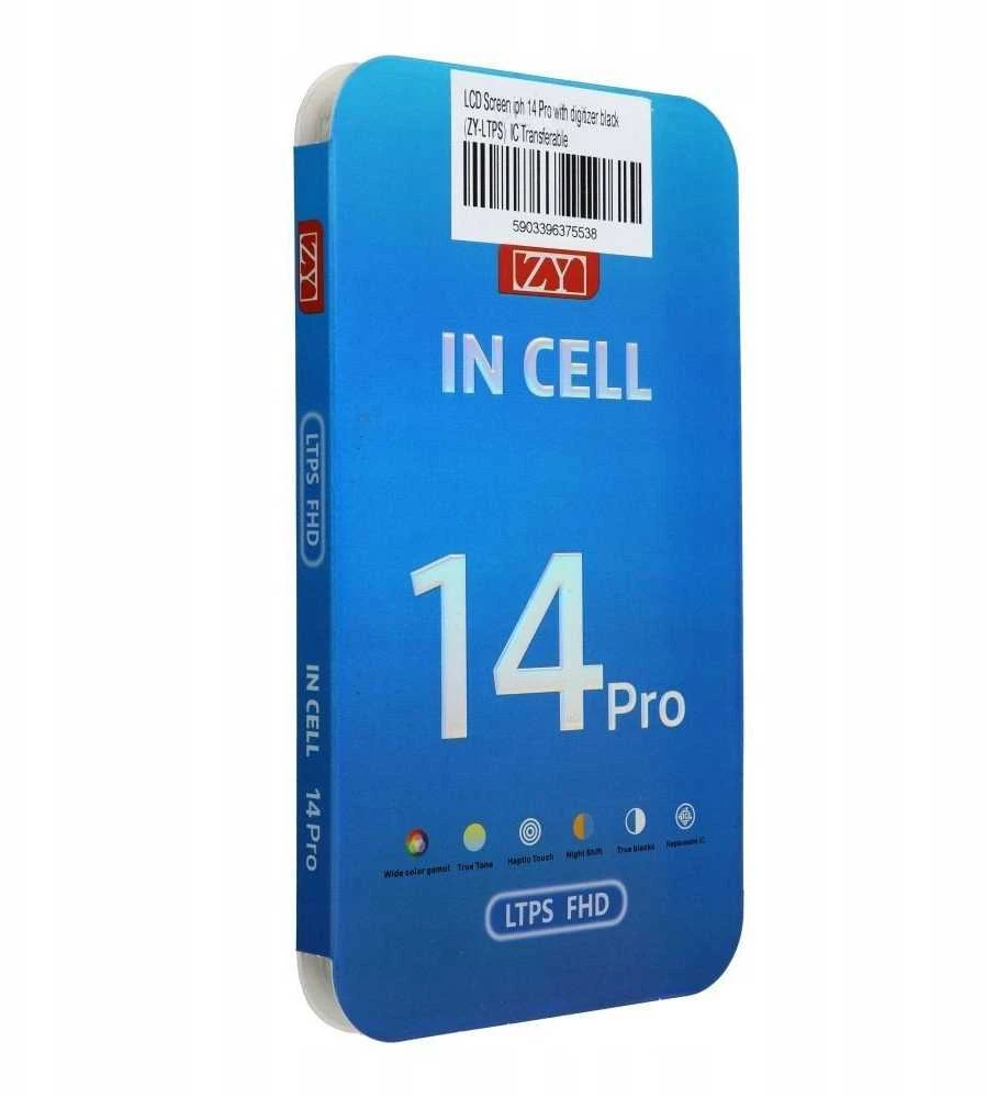 LCD ekranas iPhone 14 Pro su skaitmeniniu keitikliu, juodas (ZY-LTPS), perkeliamas IC