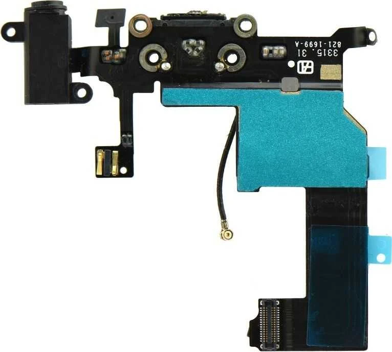 Oem Dock Connector Flex Cable for iPhone juodas