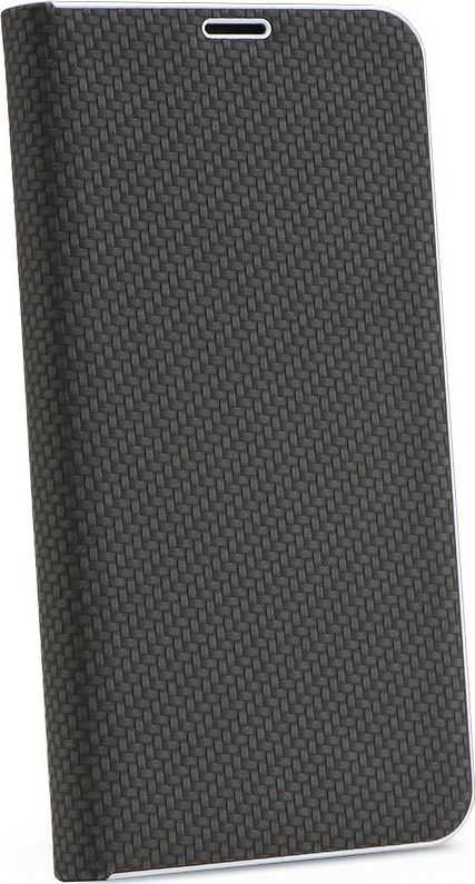 Dėklas Oem LUNA Book Carbon skirtas Samsung Galaxy A40 juodos spalvos
