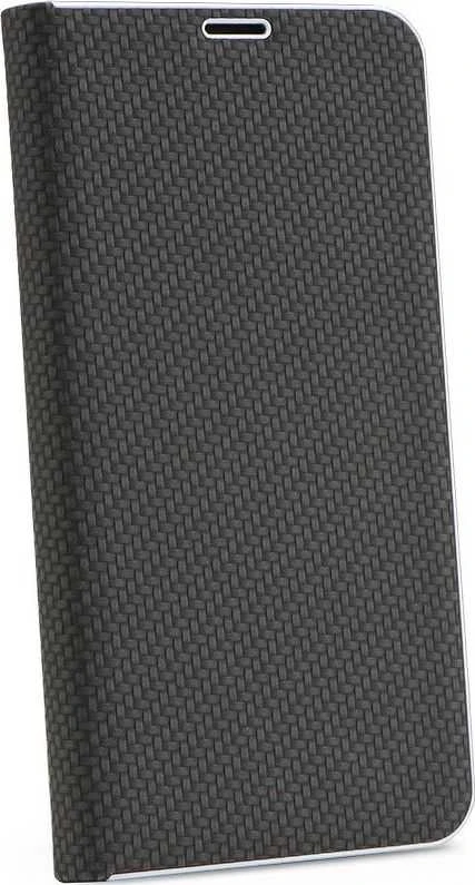 Dėklas Oem LUNA Book Carbon skirtas Samsung Galaxy S10 Plus juodos spalvos