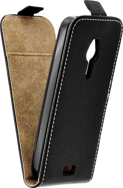 Oem Originalus vertikalus atverčiamas dėklas Nokia 230 Slim Flexi Fresh, juodas