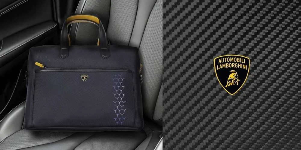 Audi Bag Lamborghini Huracan D10 Planšetė & Nešiojamas kompiuteris Carrier 15″ mėlynas