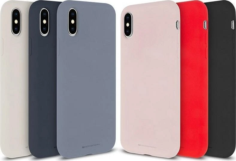 Dėklas Mercury Silikoninis dėklas Samsung A037 A03s tamsiai mėlynas