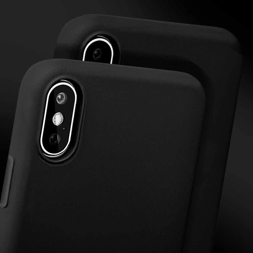 Dėklas Forcell Oem Case for iPhone 7 Silicone juodas