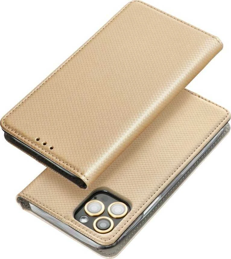 Reach Dėklas Smart Magnet Samsung A366 A36 5G auksinis