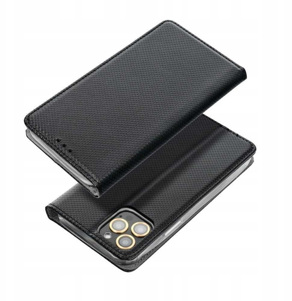 Dėklas Oem SMART CASE Book skirtas Samsung Galaxy S25 juodos spalvos