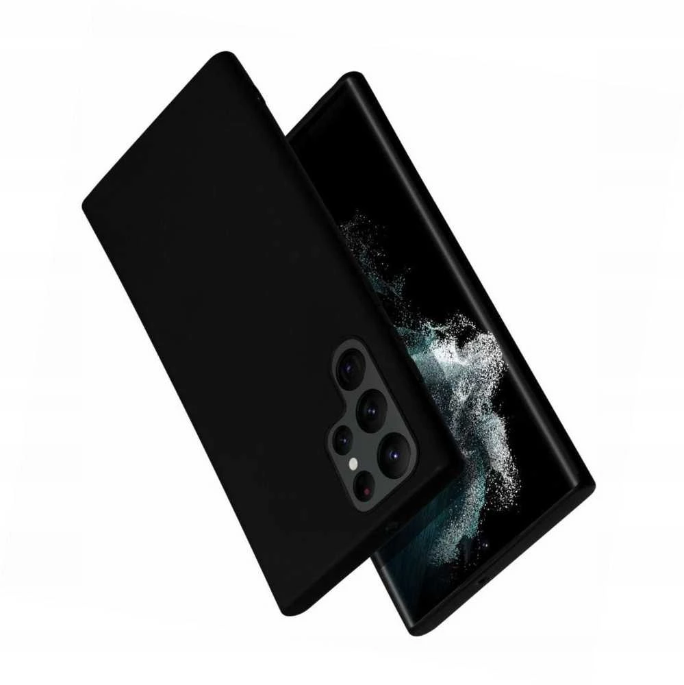 Oem SOFT dėklas skirtas Samsung Galaxy S25 Ultra juodos spalvos