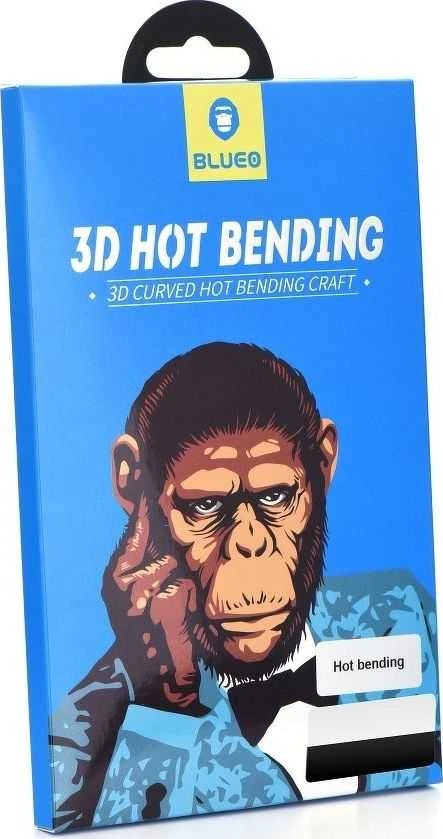 Blueo 5D Mr. Monkey Glass – Apple iPhone XR juodas (Strong HD)