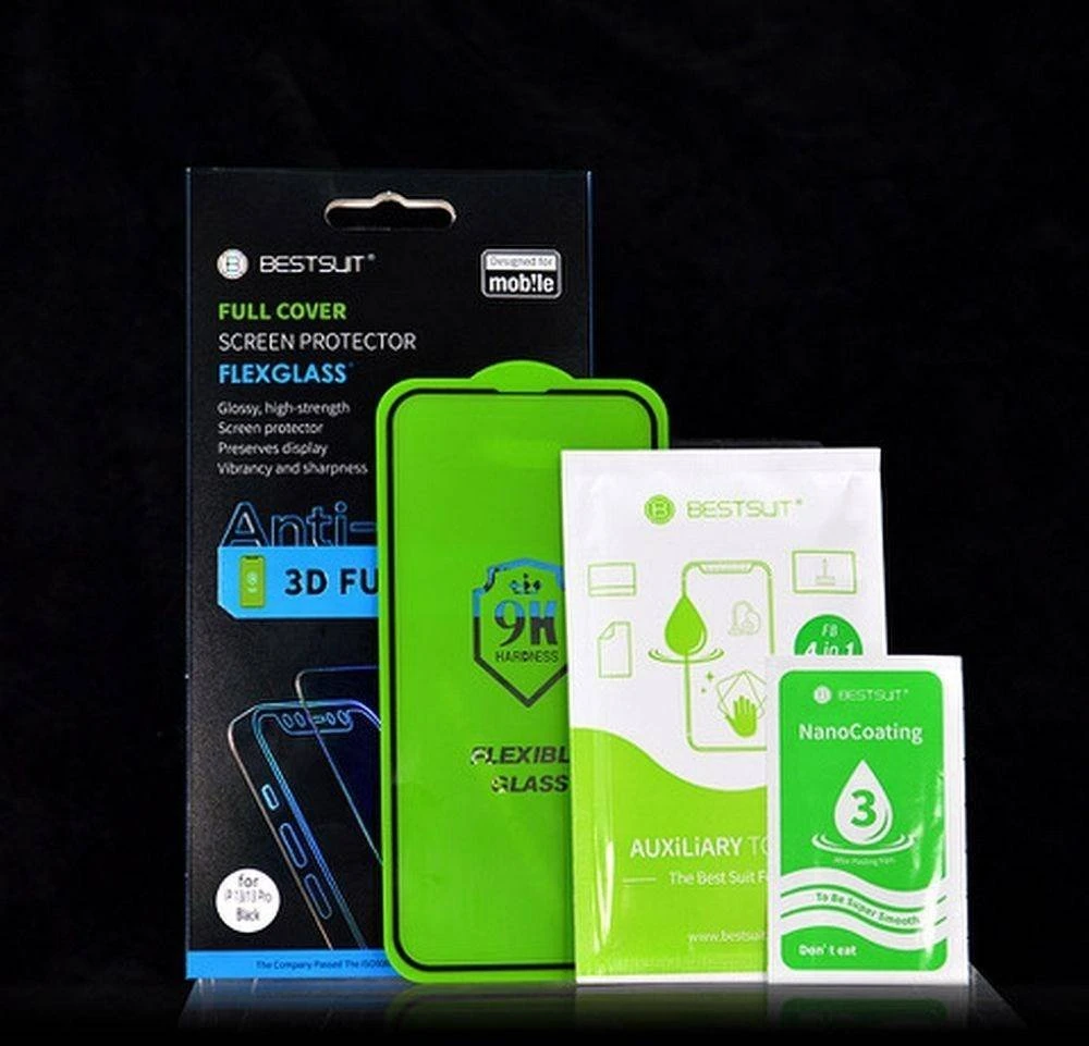 Hibridinis stiklas, skirtas „iPhone 15 PLUS Bestsuit Flexible“