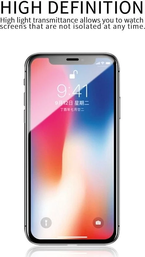X-ONE pilnas dangtelis, ypač stiprus krištolo skaidrumas – skirtas iPhone 12/12 Pro grūdintas stiklas 9H