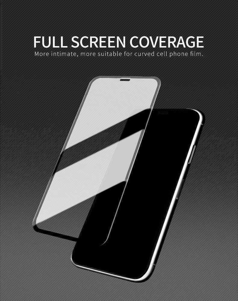 3D Full Cover Apsauginis stiklas X-ONE - skirtas Samsung Galaxy S22 Plus (case friendly) - working fingerprint sensor