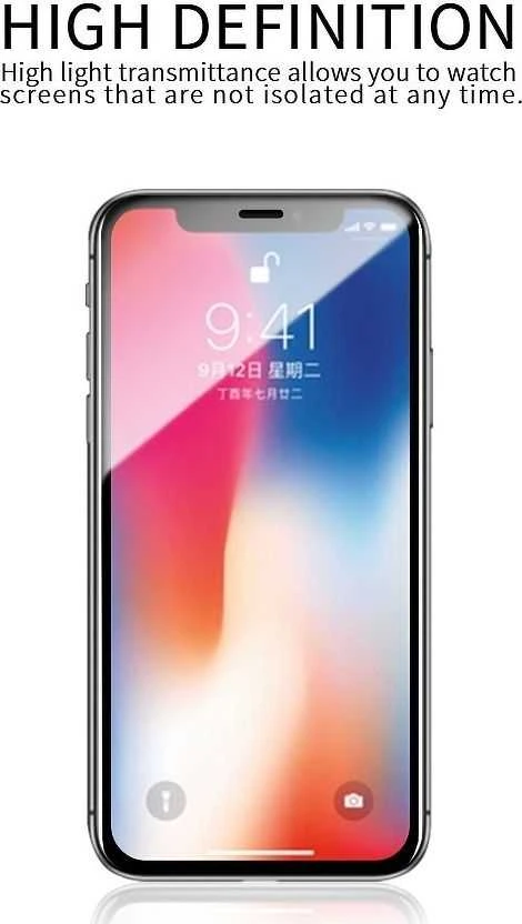 X-ONE Full Cover Extra Strong Crystal Clear – skirtas iPhone 11 Pro Max (visi klijai) grūdintas stiklas 9H