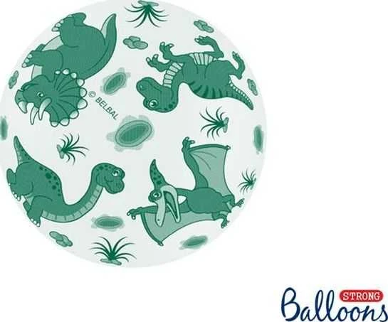 Party Deco Balionai "Dinozaurai" 30cm 6 vnt