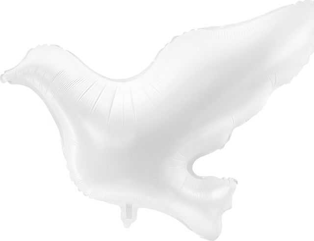 Party Deco PartyDeco Folinis balionas "Baltas balandis" 77 x 66 cm
