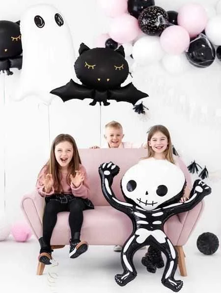 Party Deco PartyDeco Folinis balionas "Šikšnosparnis" 80 x 52 cm