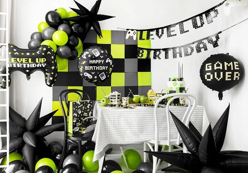 Party Deco PartyDeco folijos balionas „Happy G-day“, 35x35, mišrus, 28654