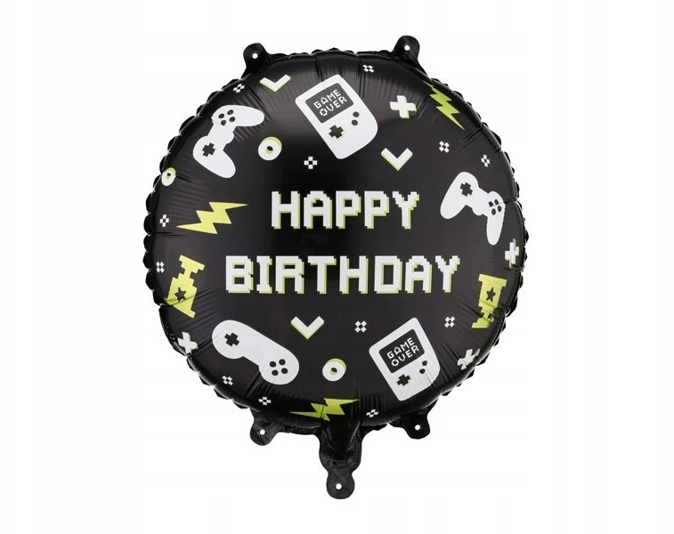 Party Deco PartyDeco folijos balionas „Happy G-day“, 35x35, mišrus, 28654