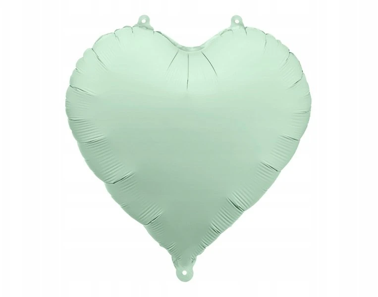 Party Deco PartyDeco balionas, folijuotas, širdelė, 45 cm, žalia FB9T-012 75832