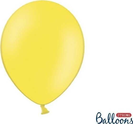 Citrininis metalizuotas balionas 30 cm