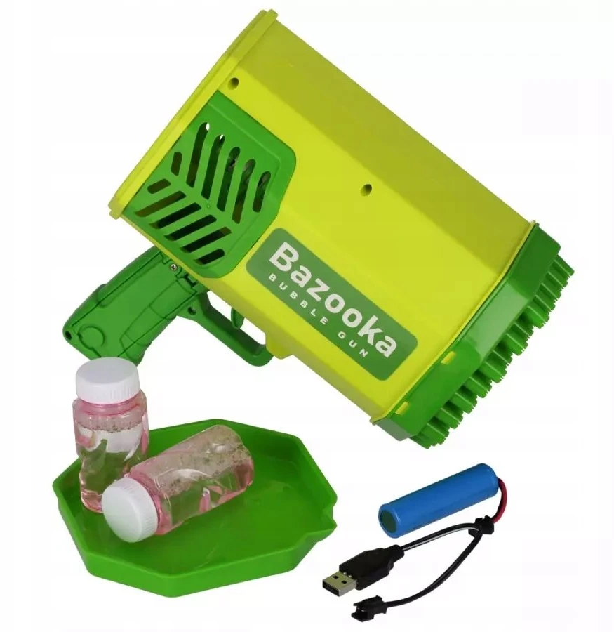 Party Deco MUILO BURBULŲ PISTOLETAS B/O 100ML 24X29X14 MYB WB 18