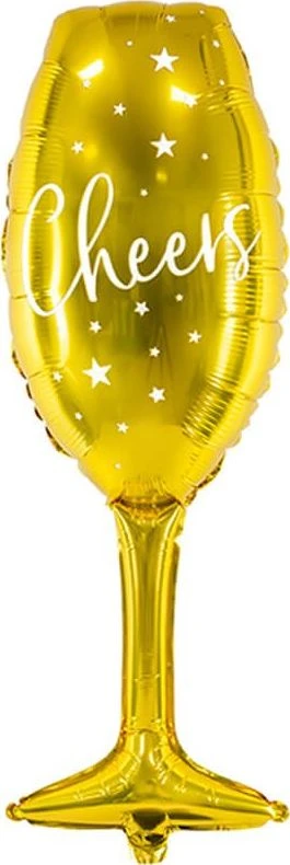PartyDeco Folinis balionas "Taurė" 28&80cm